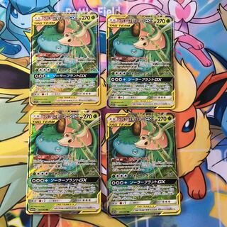 フシギバナ&ツタージャgx 4枚セット