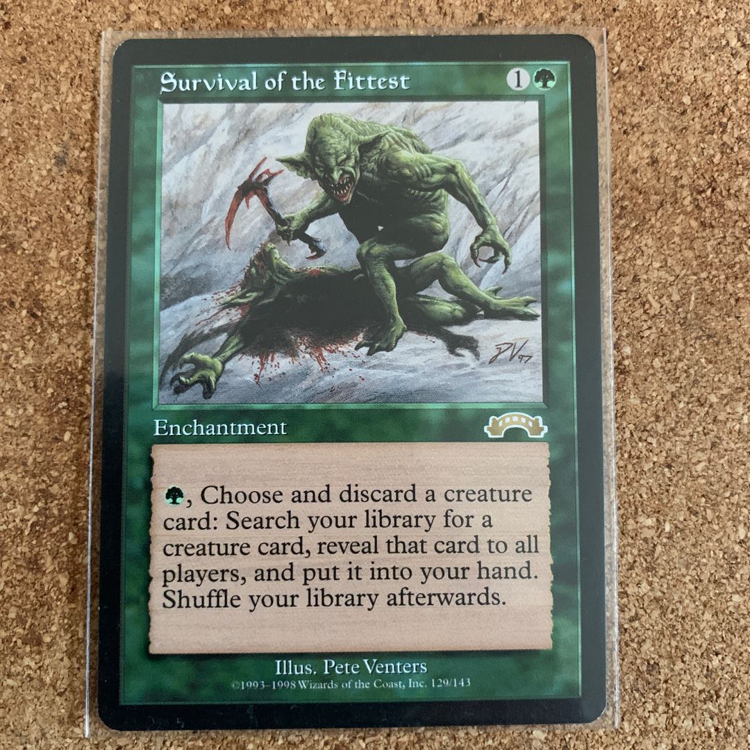 Survival of the Fittest MTG 2-card set