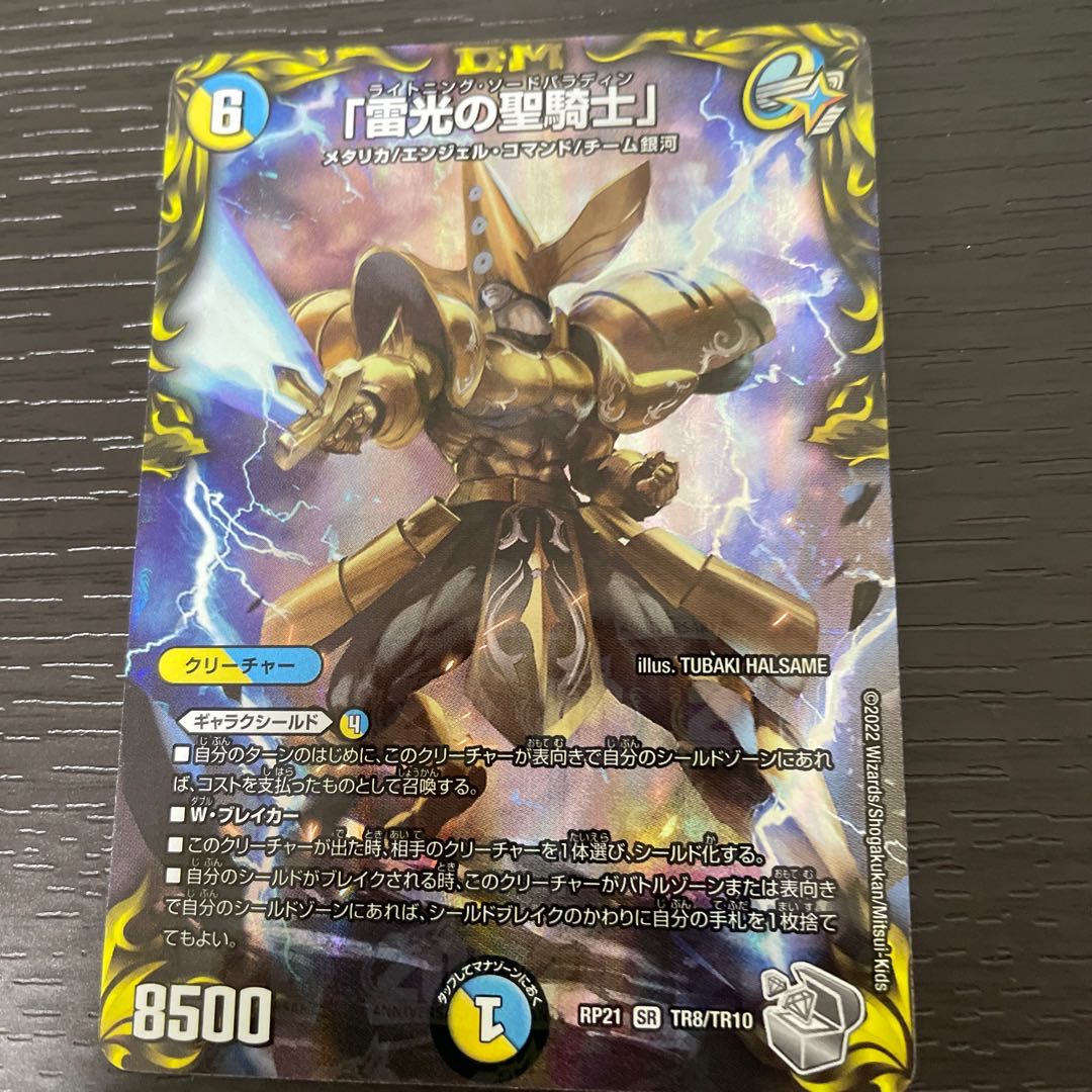 Holy Knight of Lightning" (20th silver treasure)