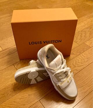 Louis Vuitton LV Trainers Line Sneakers Monogram 27.5cm