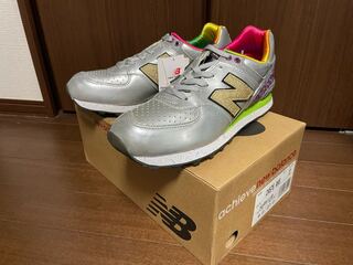 ニューバランス　CM576  アトモス別注　ホログラムシルバー 27cm