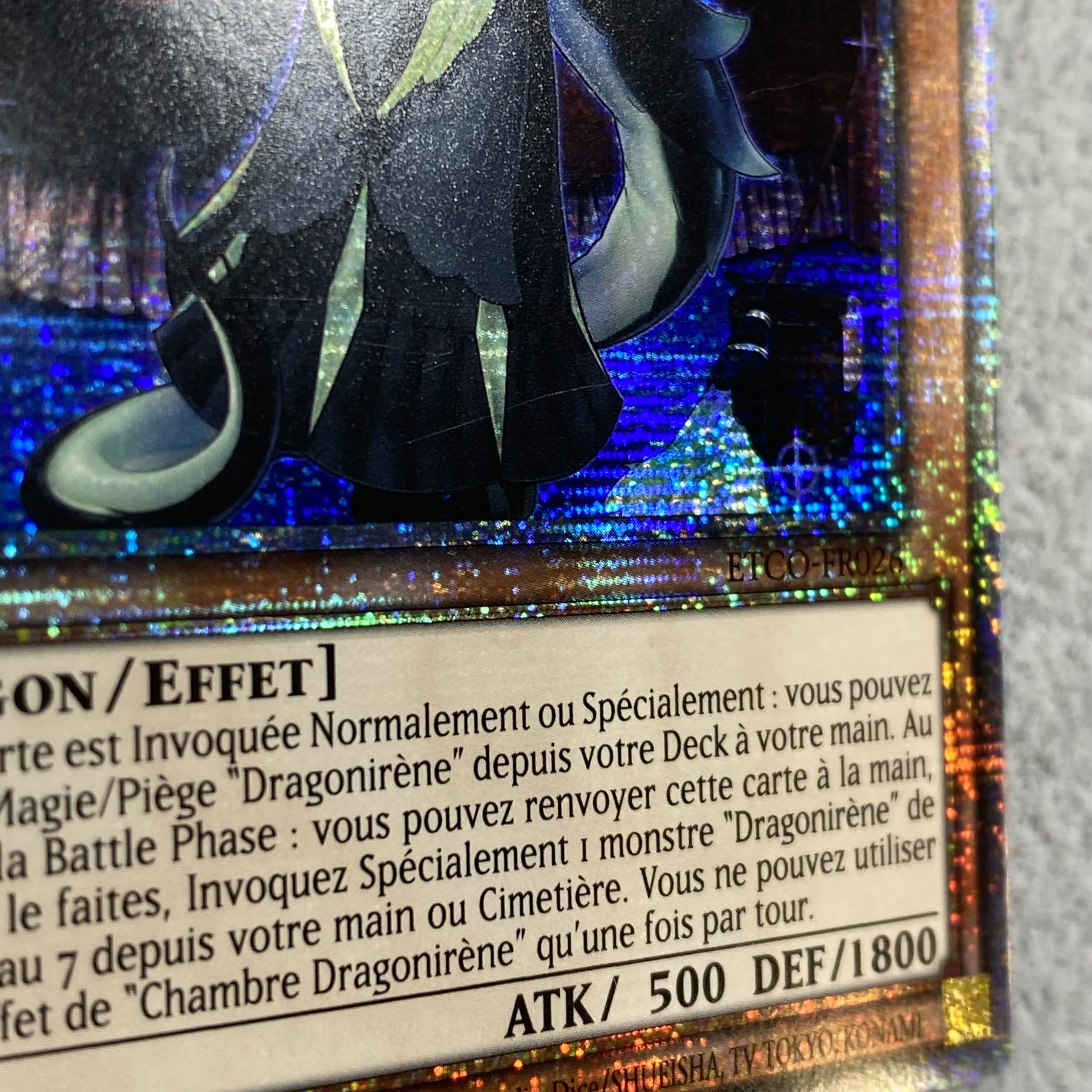 Chamber Dragonmaid French Starlight Rare