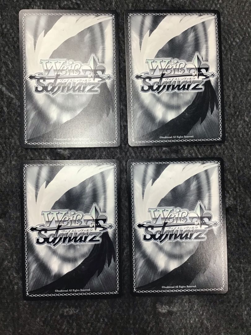 ヴァイスシュヴァルツ ゾンビランドサガ ゾンビィ1号さくら PR4枚セット 4枚