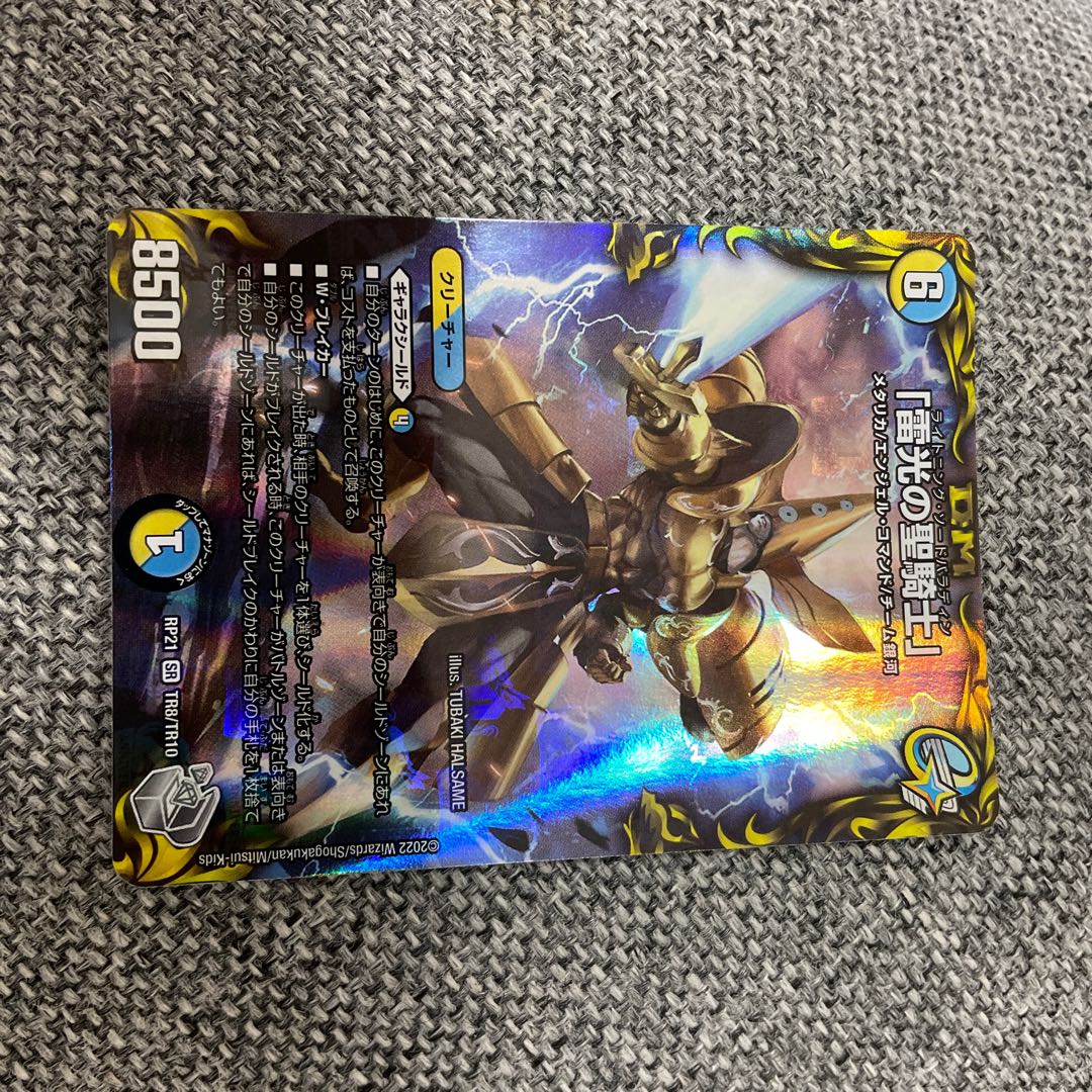 Holy Knight of Lightning" (20th silver treasure)