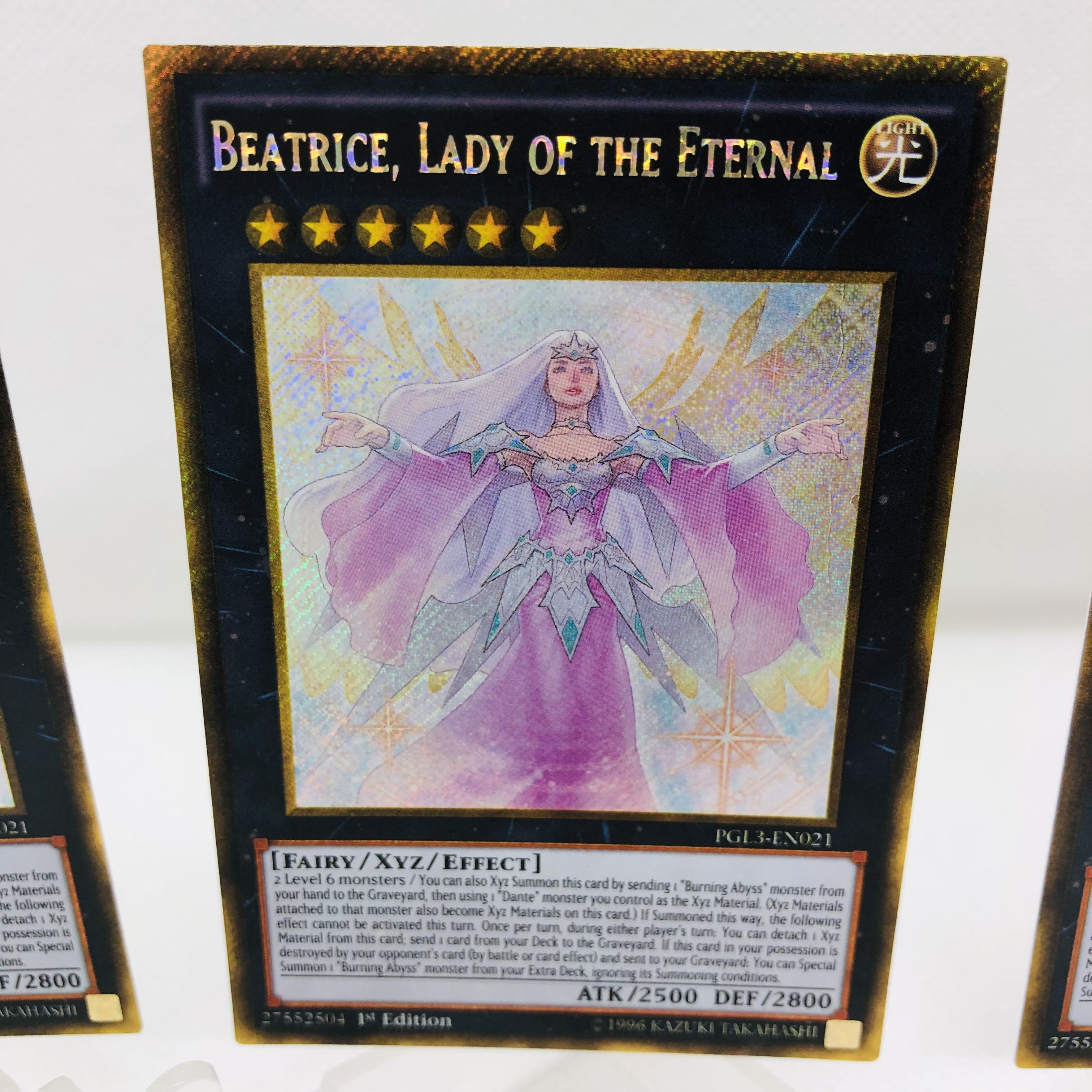 Yu-Gi-Oh! English version Beatrice Gorshik, the Eternal Lady, 3 copies