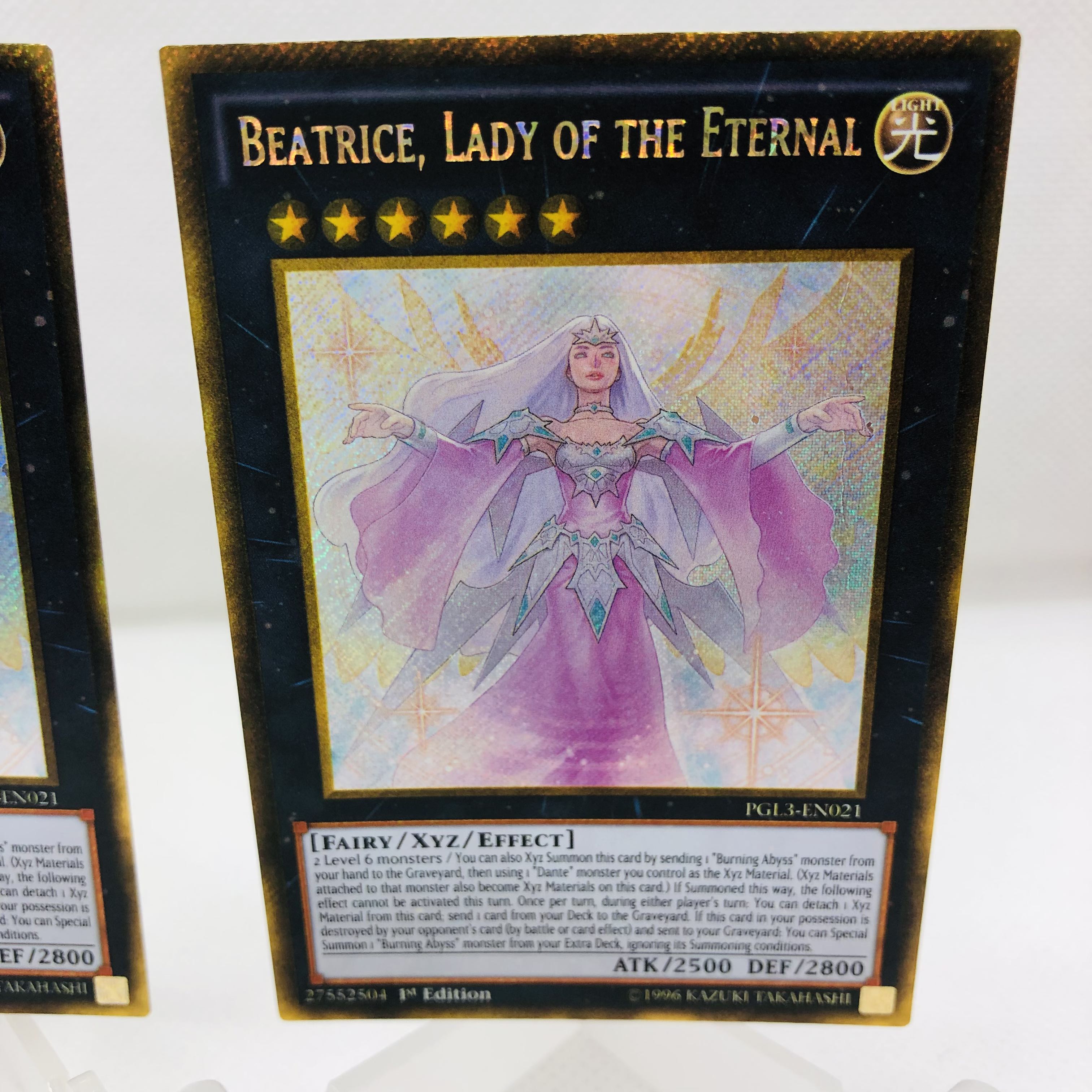 Yu-Gi-Oh! English version Beatrice Gorshik, the Eternal Lady, 3 copies