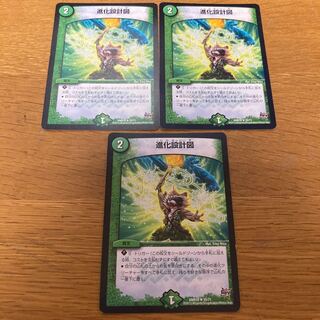 進化設計図　3枚