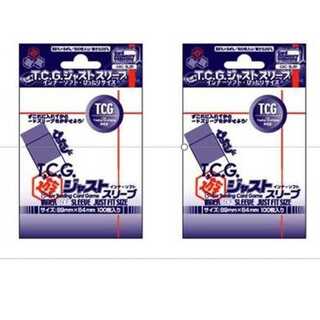 【100枚入り×6個セット】インナースリーブ　ぴったりサイズ 89mm×64mm