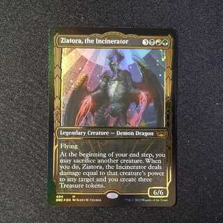 MTG 焼却するもの、ジアトラ　箔押しfoil 英語1 大幅値下げ Foil】(231)《焼却するもの、ジアトラ/Ziatora, the Incinerator