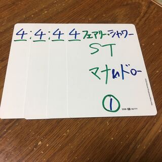 フェアリーシャワー  4枚