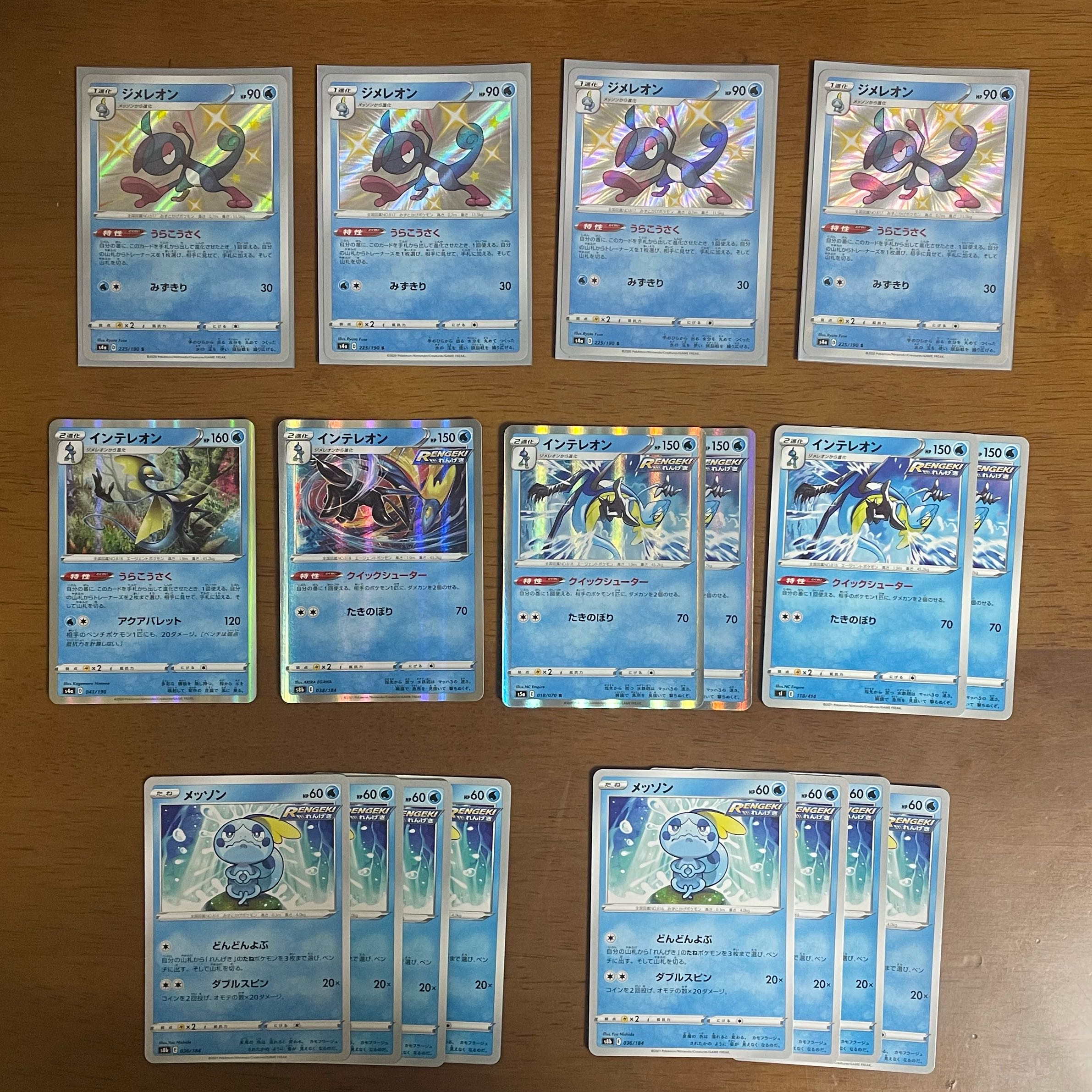 【おまけ付き】ジメレオン S 4枚セット