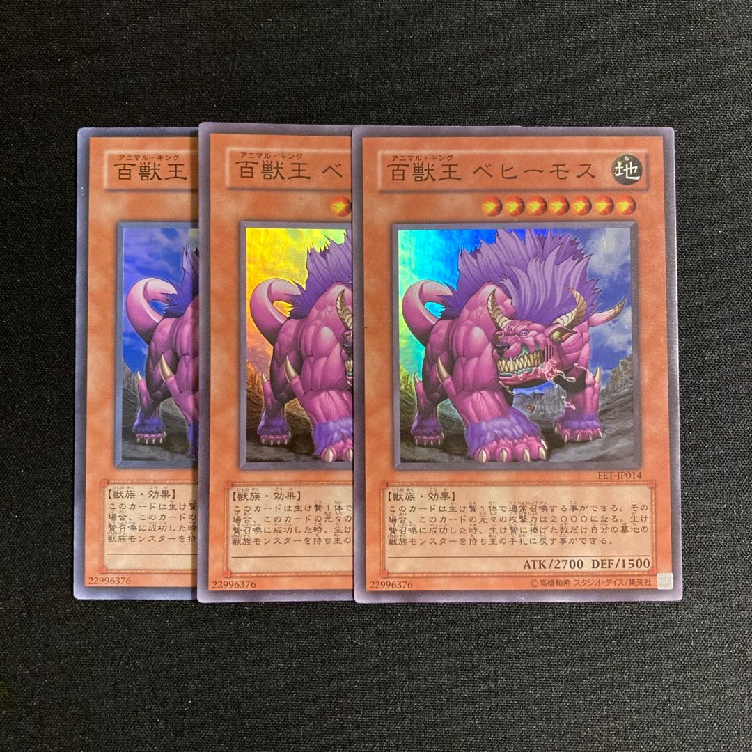専用(3点)p223 百獣王 ベヒーモス スーパーレア 3枚セット トレトレ