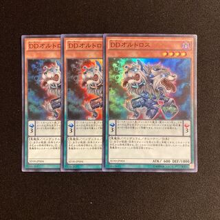 p247 D/D Orthros Super Rare 3-card set, Yu-Gi-Oh!
