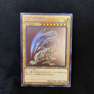 Blue-Eyes White Dragon holographic rare TRC1