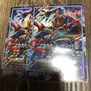 アカカゲレッドシャドウ　2枚