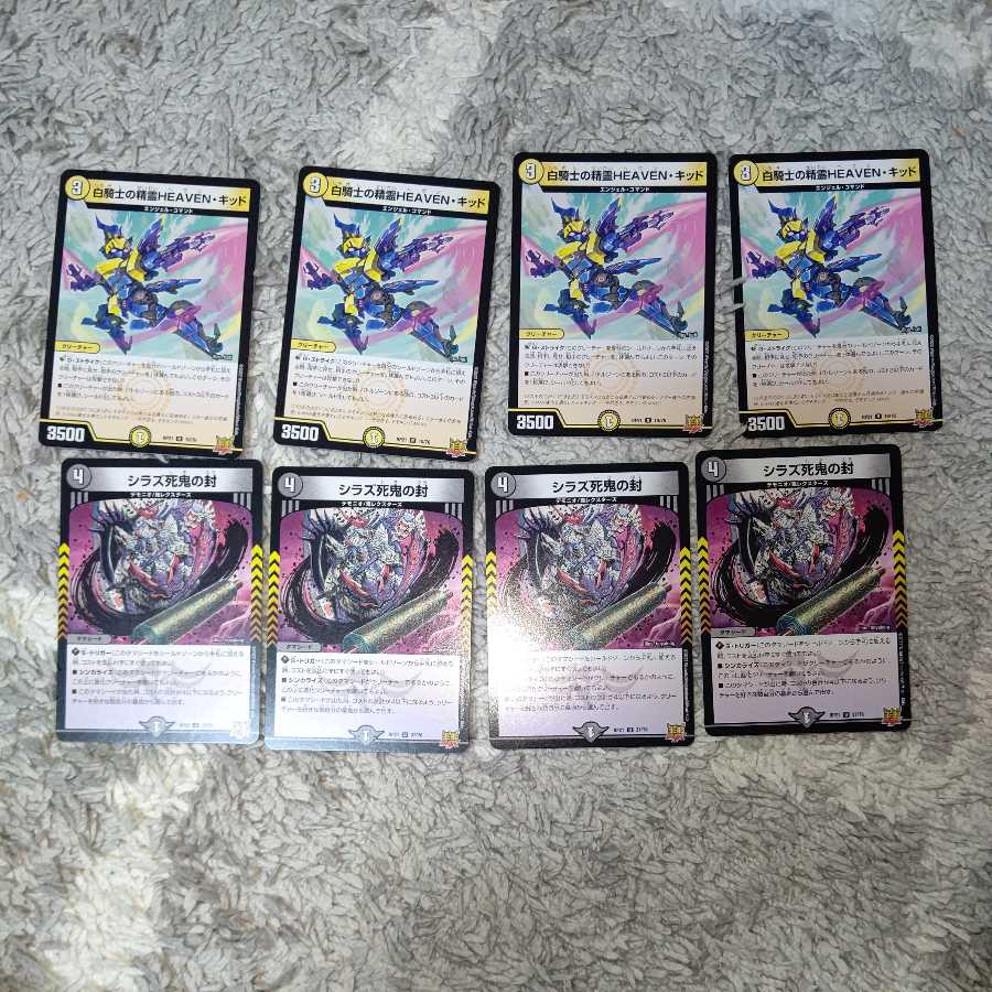 White Knight's spirit HEAVEN KID, sealed by Shiraz Death Demon