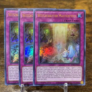 Yu-Gi-Oh [English Version] Witchcrafter Masterpiece Urn Set of 3