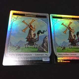 MTG 構築物トークン UST 2枚セット 1枚の通販 けいおすおーぶ