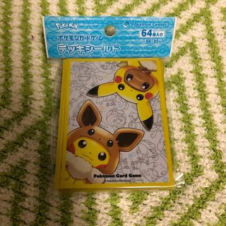 ポケモンカード デッキシールド FAN OF PIKACHU&EIEVUI 1枚