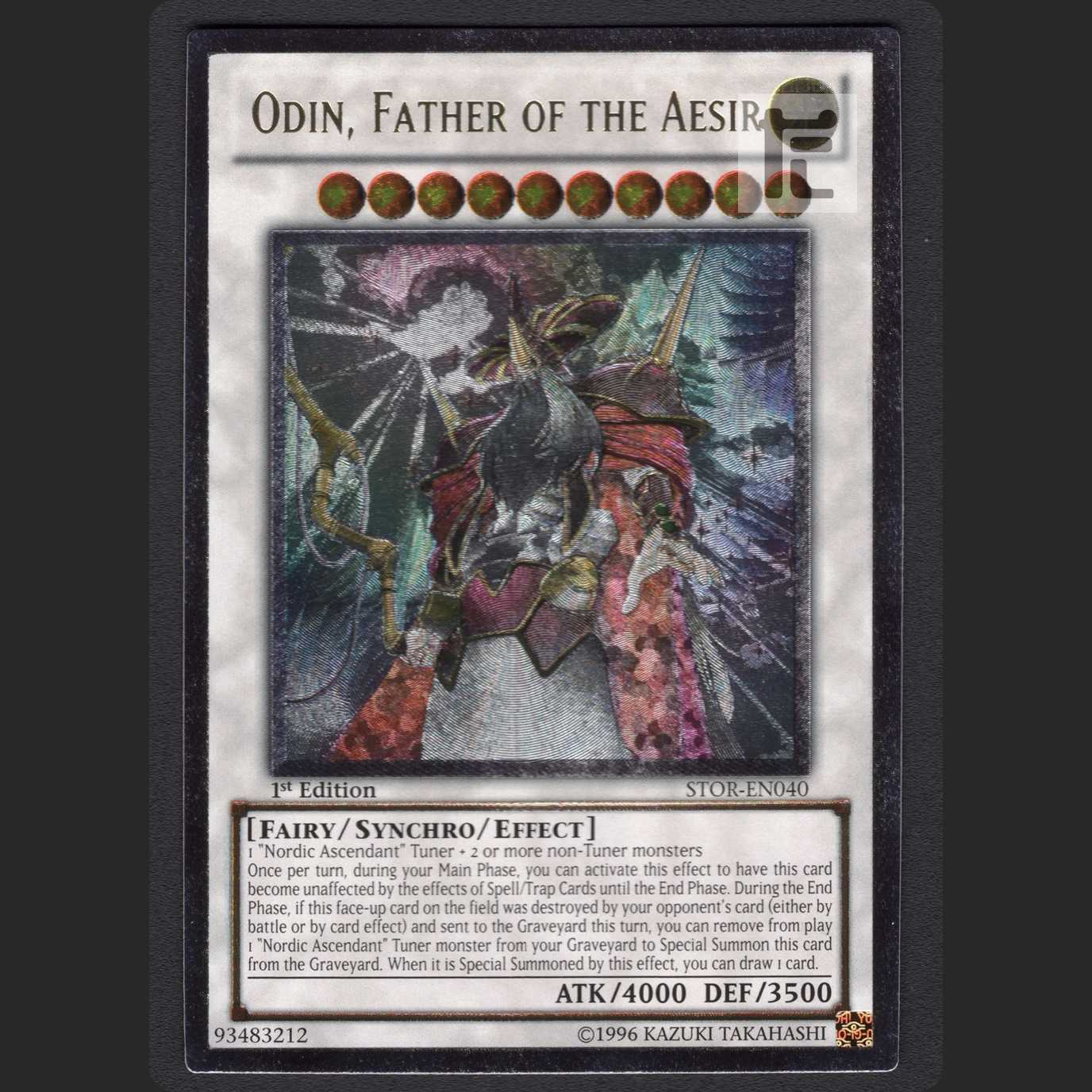 Odin, Father of the Aesir English [near] relief 1st/managed by MY0178