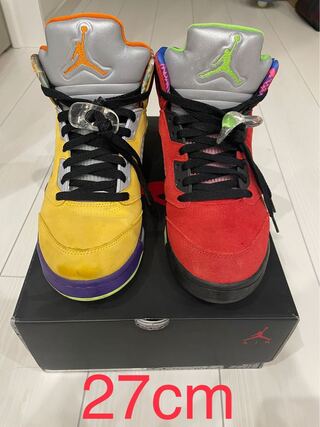 NIKE AIR JORDAN 5 "WHAT THE" 27cm 27cm