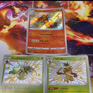 トレカ類約13kg まとめ　ポケモンカード　遊戯王 　カードダス　等 送料無料！ ポケモンカード色違い3枚セット！ 3枚の通販 オムライス