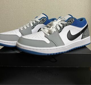 26 Nike Air Jordan 1 Low "True Blue" 26cm