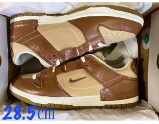 Nike Women's Dunk Low Disrupt 2 "Brown Croco 28.5cm 28.5cm