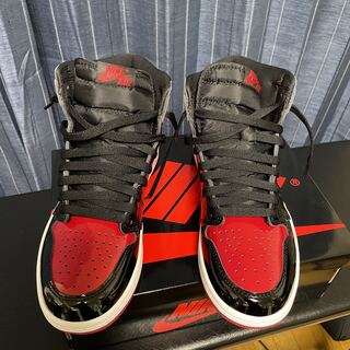 26cm Nike Air Jordan 1 High OG "Patent Bread" 26cm