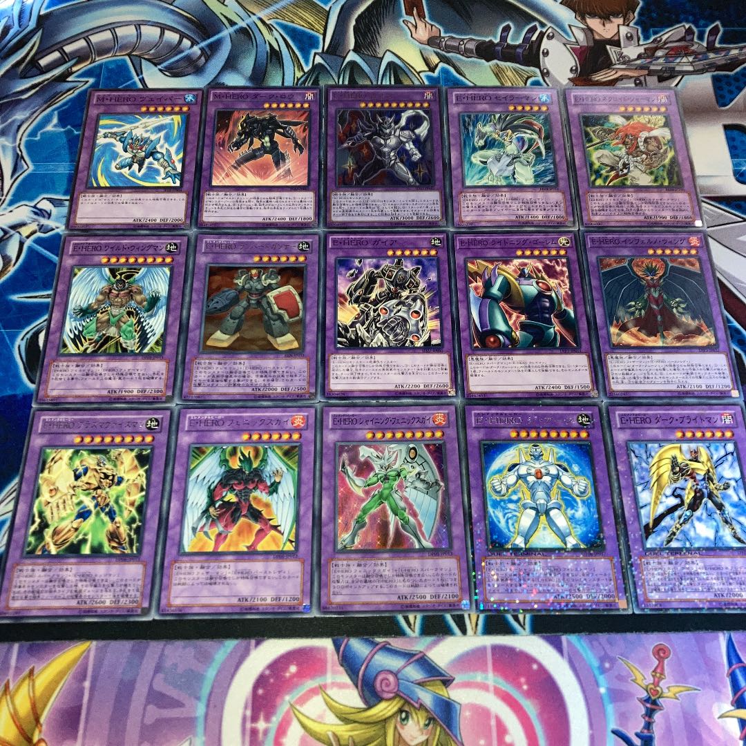 No.669 Yu-Gi-Oh! Yujo Jyuyo Deck 40 cards + EX 15 cards E-HERO Deck