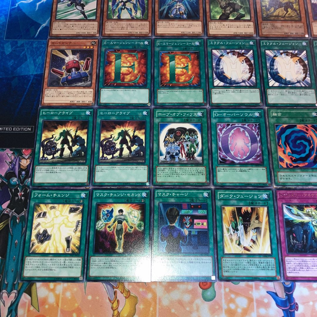 No.669 Yu-Gi-Oh! Yujo Jyuyo Deck 40 cards + EX 15 cards E-HERO Deck