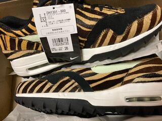 Nike Air Max 1 Golf "Tiger" 26cm new unused 26cm