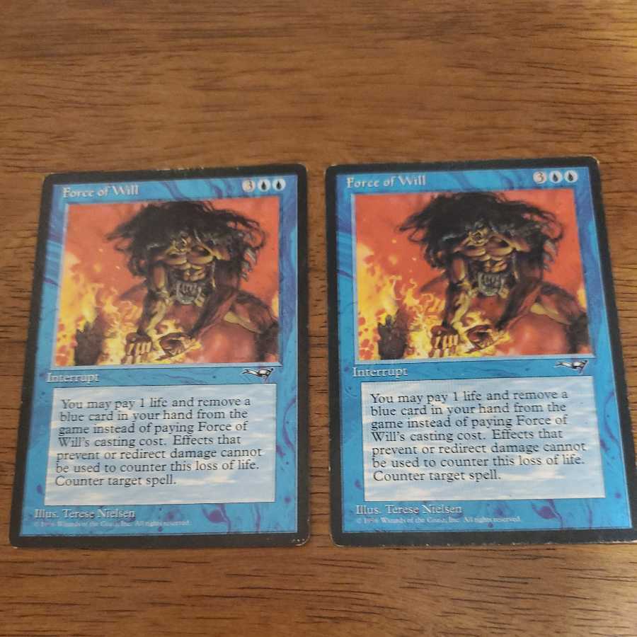 Force of Will Force of will Set of 2
