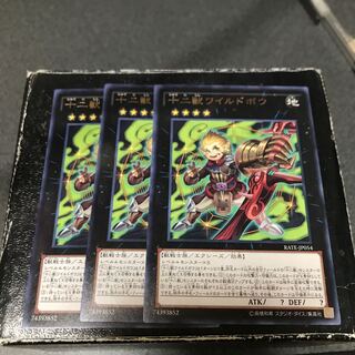 十二獣ワイルドボウ レア3枚