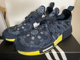 NEIGHBORHOOD adidas NMD_R1 Paisley Navy 28cm