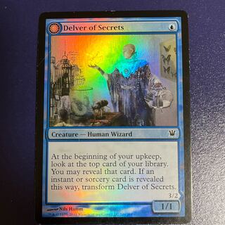 Delver of Secrets(ISD)" English Foil