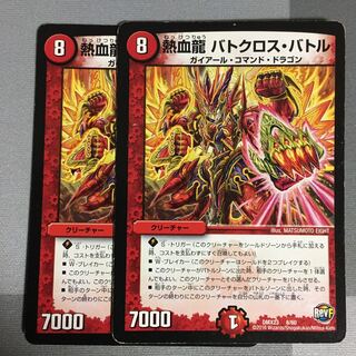 熱血龍バトクロスバトル 2枚