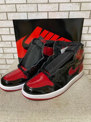 Nike Air Jordan 1 High OG "Patent Bred" 26.5cm