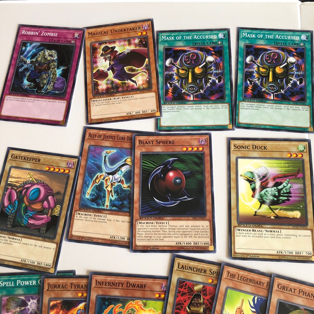 English version Yu-Gi-Oh! 14-card set