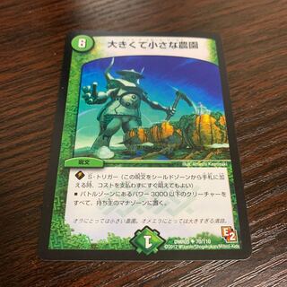 大きくて小さな農園　1枚