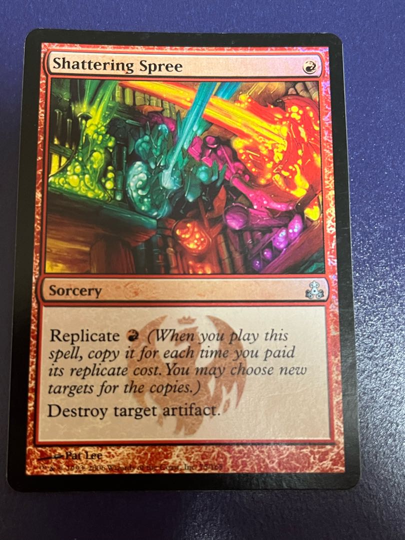 Shattering Spree Uncommon 75/165 Guildpact Foil SP c
