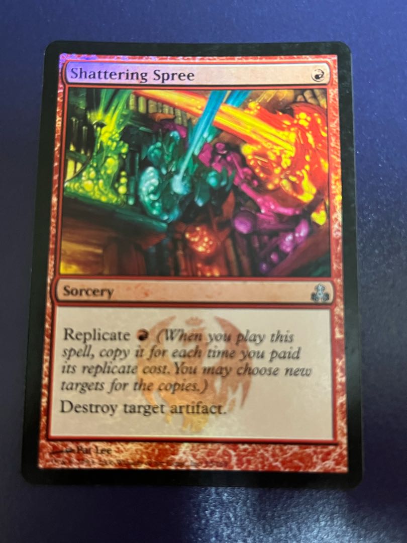 Shattering Spree Uncommon 75/165 Guildpact Foil SP a