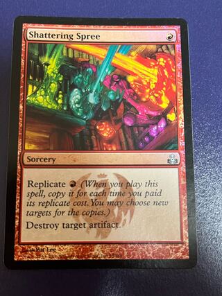 Shattering Spree Uncommon 75/165 Guildpact Foil SP b