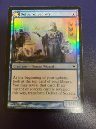 Delver of Secrets ISD Foil SP