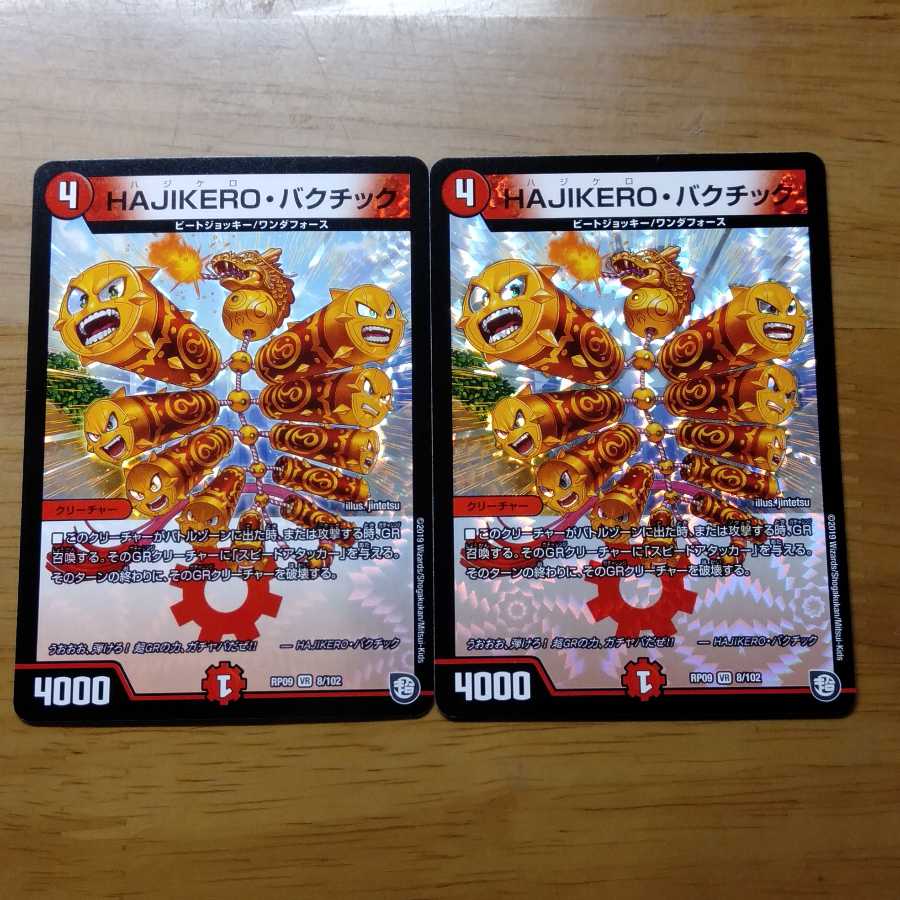 バクチック 2枚セット 2枚