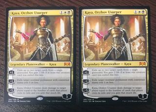 MTG kaya, orzhov usurper  RNA 英2枚 ケイヤ 2枚