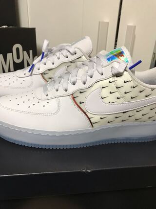 NIKE AIR FORCE 1 ’07 PRM WHITE/WHITE 30cm