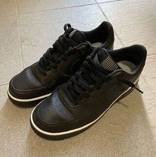NIKE AIR FORCE 1 LOW "Black" 26.5cm 26.5cm