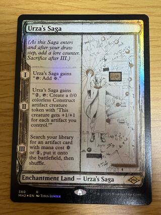 Urza's Saga MH2 Sketch Foil English version