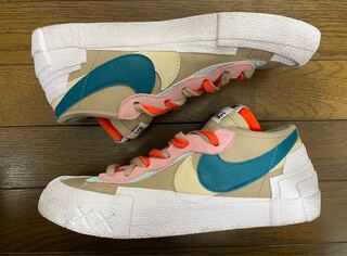 Beautiful NIKE SACAI BLAZER LOW KAWS 26,0 cm 26cm